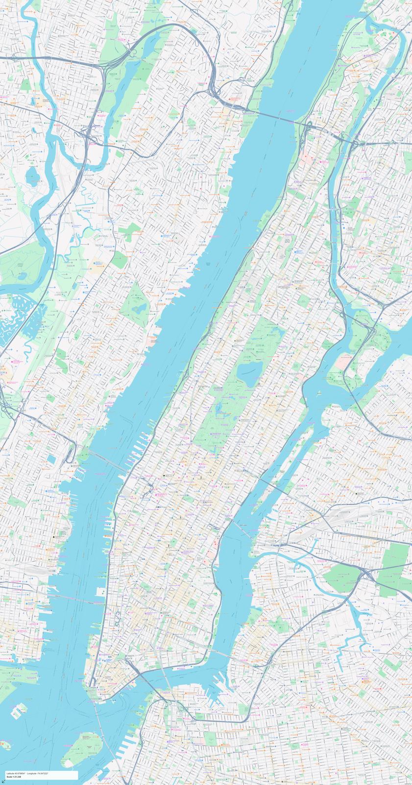 Manhattan Haritası